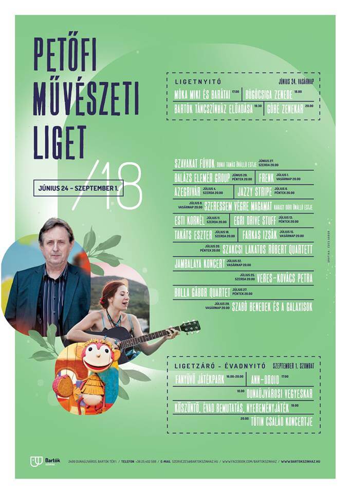 Petőfi Művészeti Liget plakát