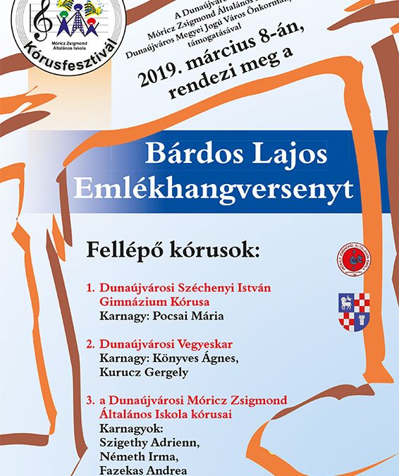 Bárdos Lajos emlékkoncert – 2019