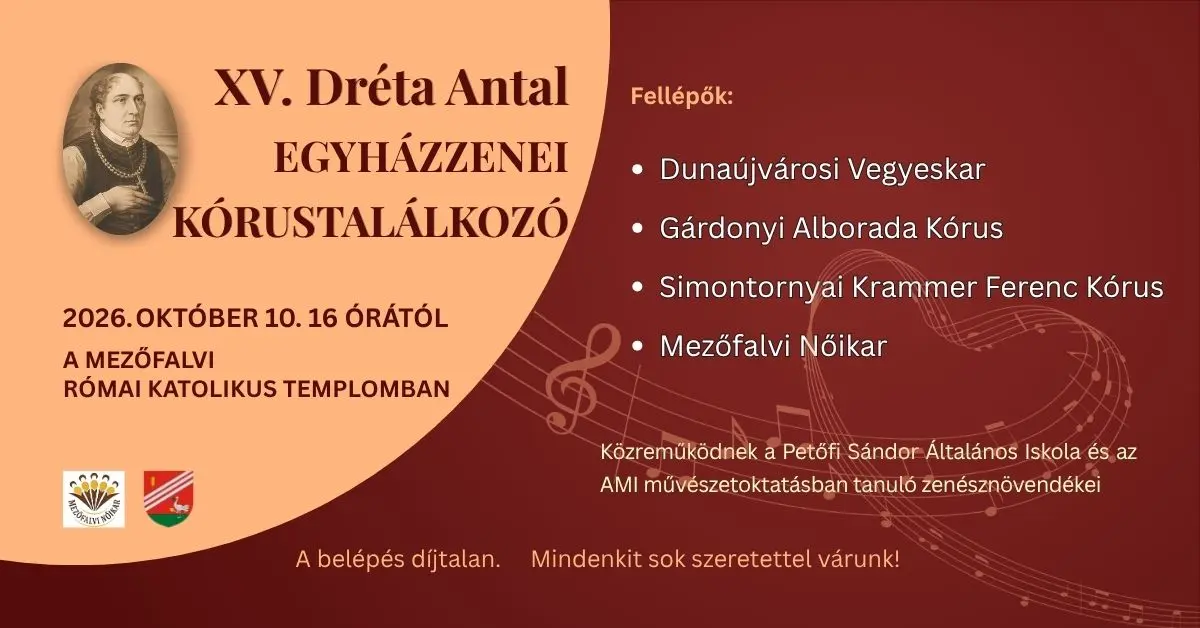 Dunaujvárosi Vegyeskar a XV. Dréta Kórustalálkozón